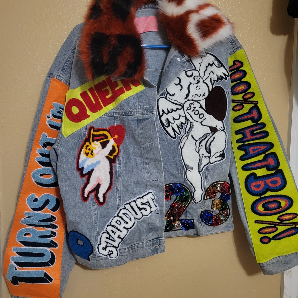 AKIRA Multicolor Graphic Jean Jacket - Picture 5 of 9